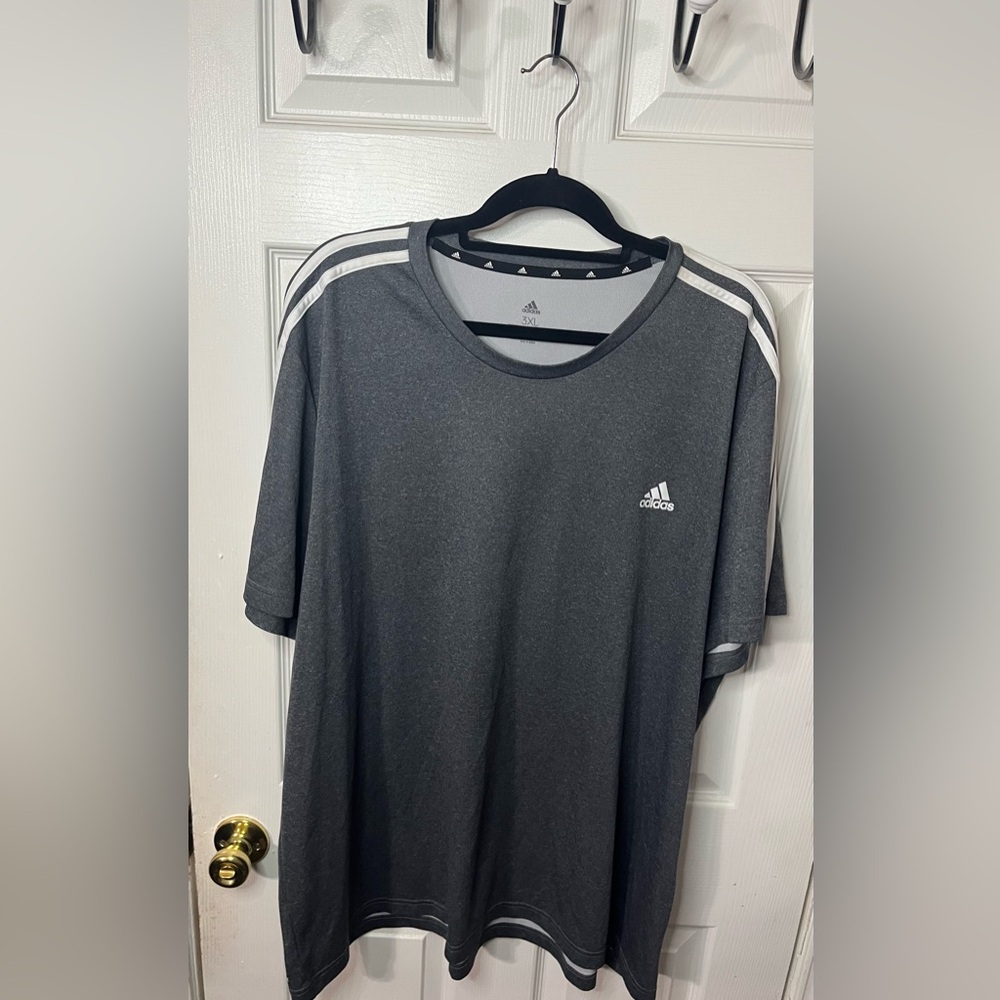 Adidas Men's Gray T-Shirt size 3XL